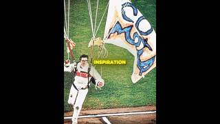 Parachuter Lands During World Series...🤯💀
