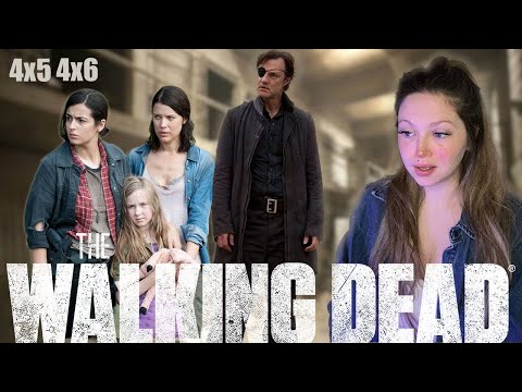 UGH THE GOVERNOR.. First Time Watching The Walking Dead [4x5&4x6] (Show Reaction & Commentary)