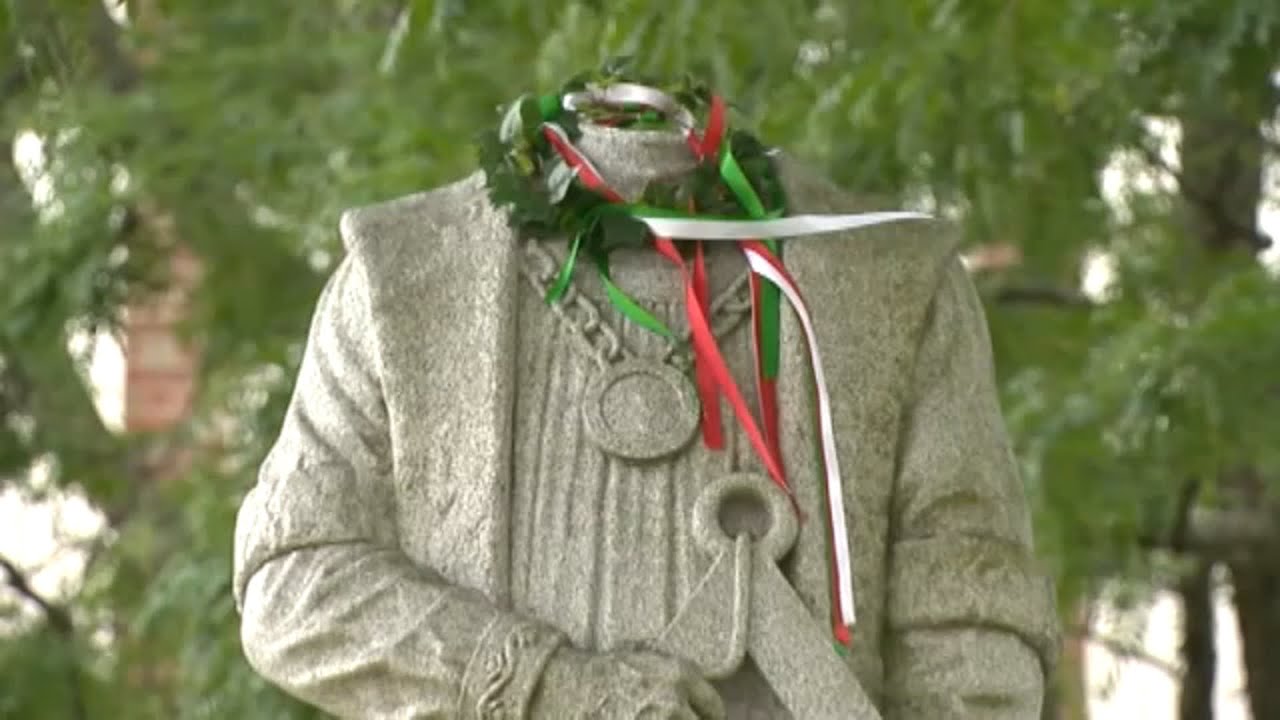 Columbus statue beheaded in Connecticut, Frederick Douglass sculpture ripped from its base in NY
