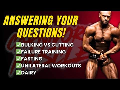 Carnivore Q&A | Bulking, Fasting, Dairy & Training