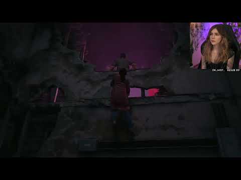 Marz and Chloe climbing