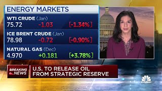 Biden admin to release oil from strategic petroleum reserve to fend off rising gas prices