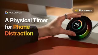 Now on Kickstarter: Focusaur - The Phone Free Focus Device For Deep Work And Habits