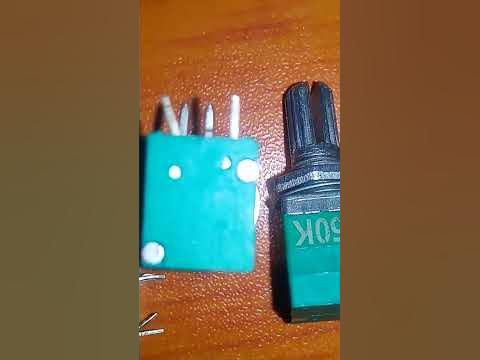 подстроечный резистор b50k вкл выкл аудио - YouTube