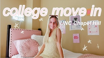 COLLEGE MOVE IN DAY VLOG 2021 | UNC Chapel Hill | Isabella LoRe