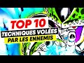 Les 10 meilleures techniques voles par les ennemis dans dragon ball  dbtop