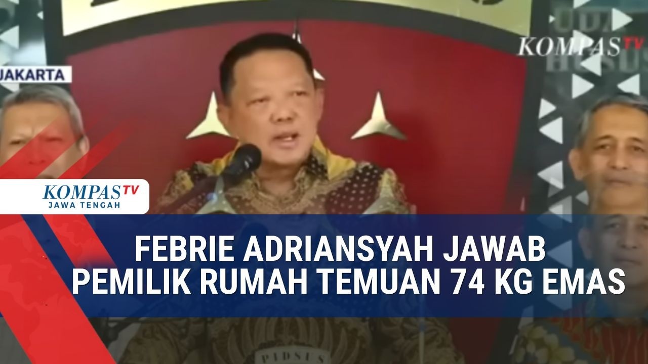 Febrie Adriansyah Jawab Siapa Pemilik Rumah Temua 74 Kg Emas