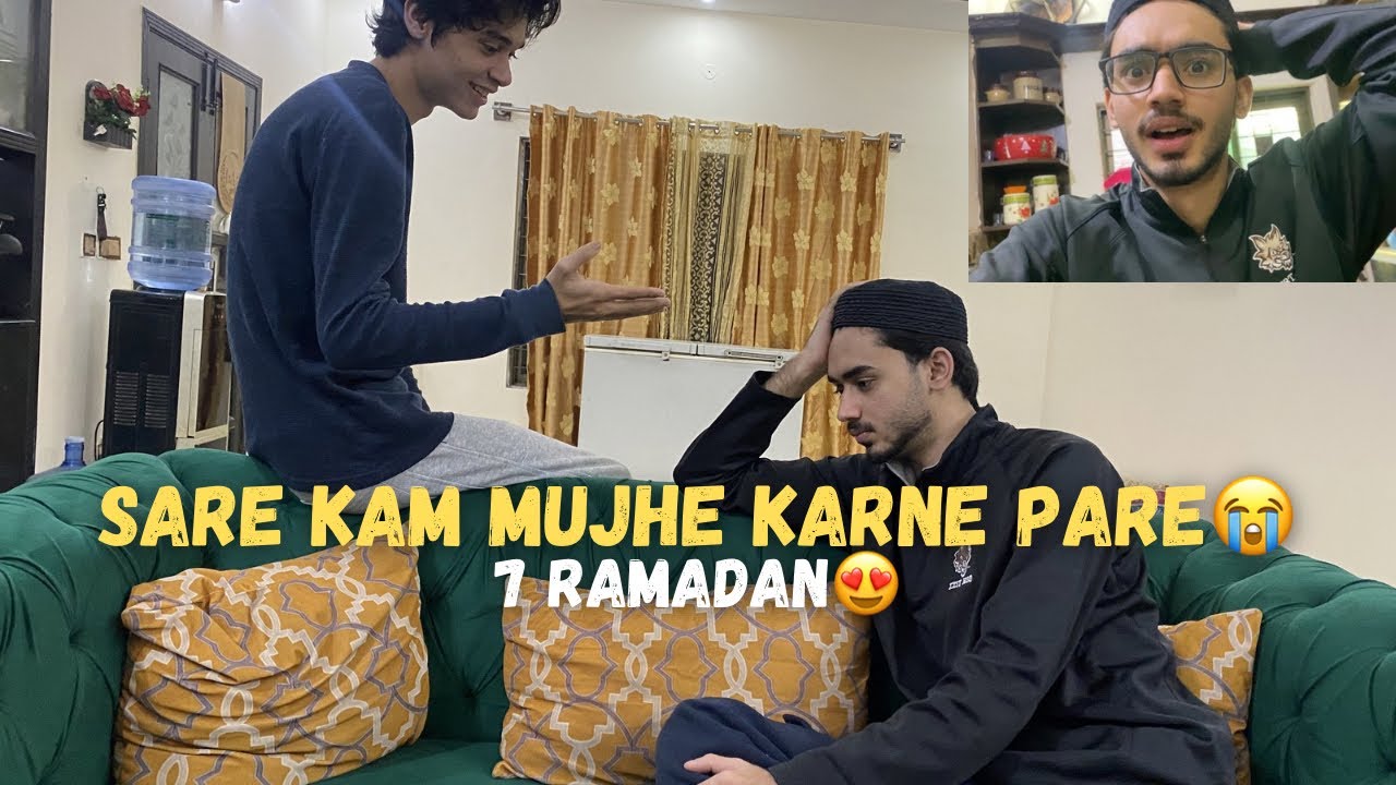 Sare kam mane keye😭| Talal abhi tak naraz🙂| 7 Ramadan | Vlog | ibi Sheikh