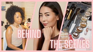Behind The Scenes of a Monika Blunder Beauty Photoshoot - Vlog | Monika Blunder