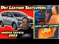 Leather Seat Covers | Innova Crysta 2023 | Best Comfortable Seat Covers for cars in Delhi |