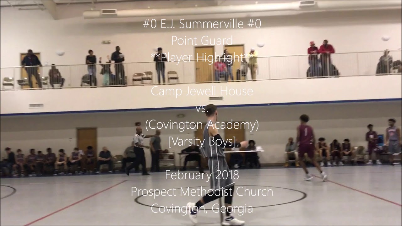 E.J. Summerville's (0 Covington Academy) Highlight vs. Camp Jewell