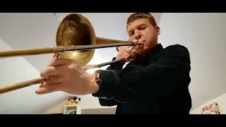 All 12 major scales 2 octaves on bass trombone