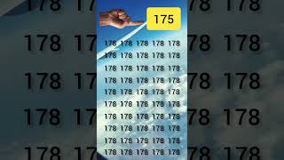 Find the Number 175 😎 #shorts #trending #viral