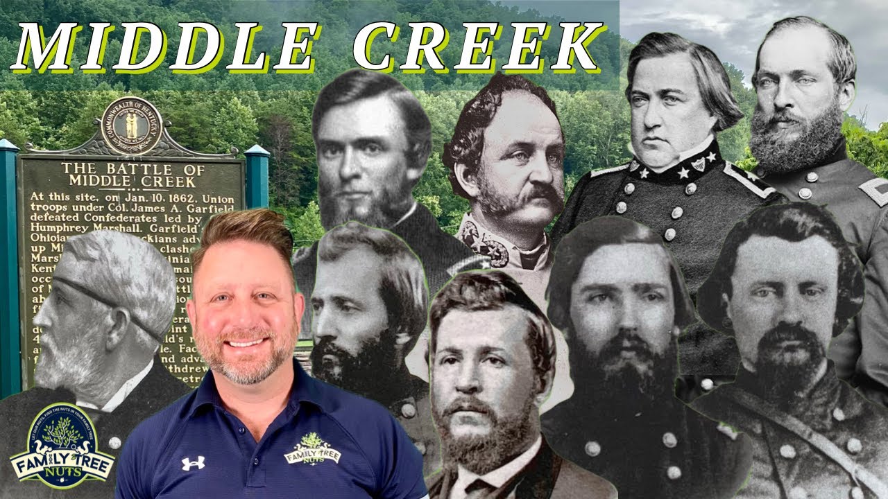 CIVIL WAR BATTLE THAT LAUNCHED CAREERS! MIDDLE CREEK, PRESTONSBURG, KY!