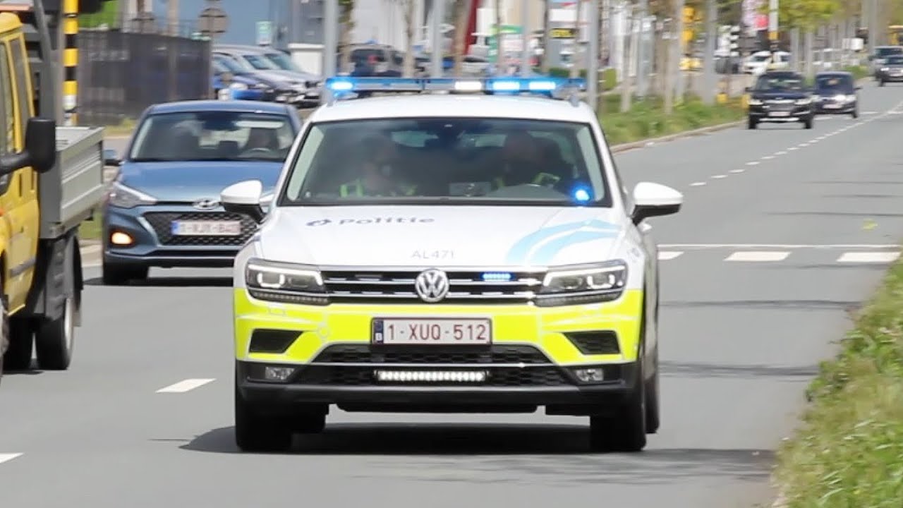 Politie Antwerpen Volkswagen Tiguan met spoed naar een interventie