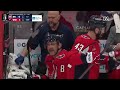 Alex Ovechkin's First Goal of the Stanley Cup Playoffs