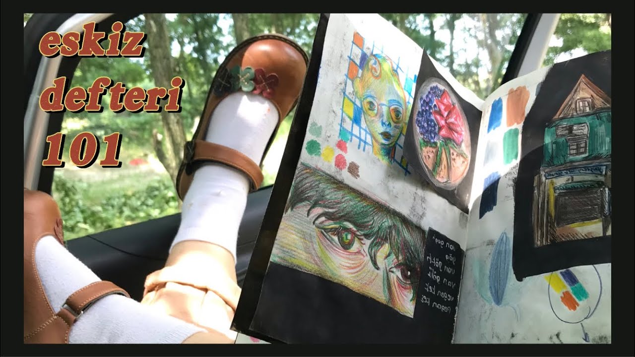 eskiz defterini dolu dolu kullanmak