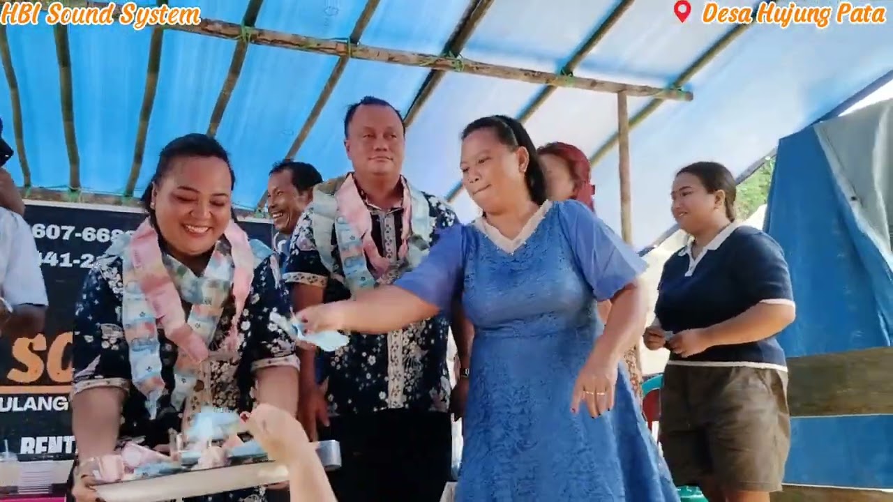 Tandak Timang Penganten Rio & Repiana di Desa Hujung pata 