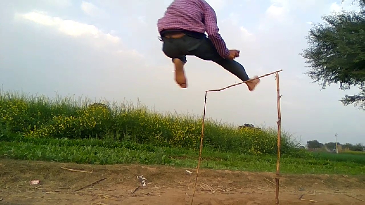 High jump 5 feet by13 year old boy , saurabh dagur YouTube