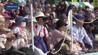 秋晴れの日曜　都内スケッチ