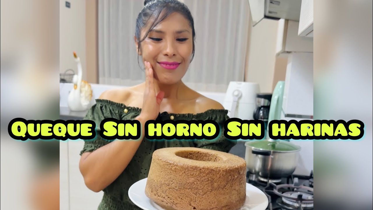 Queque saludable SIN horno SIN harinas