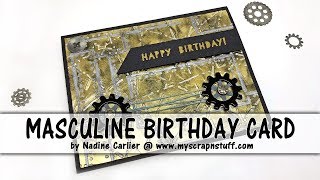 Masculine Birthday Card