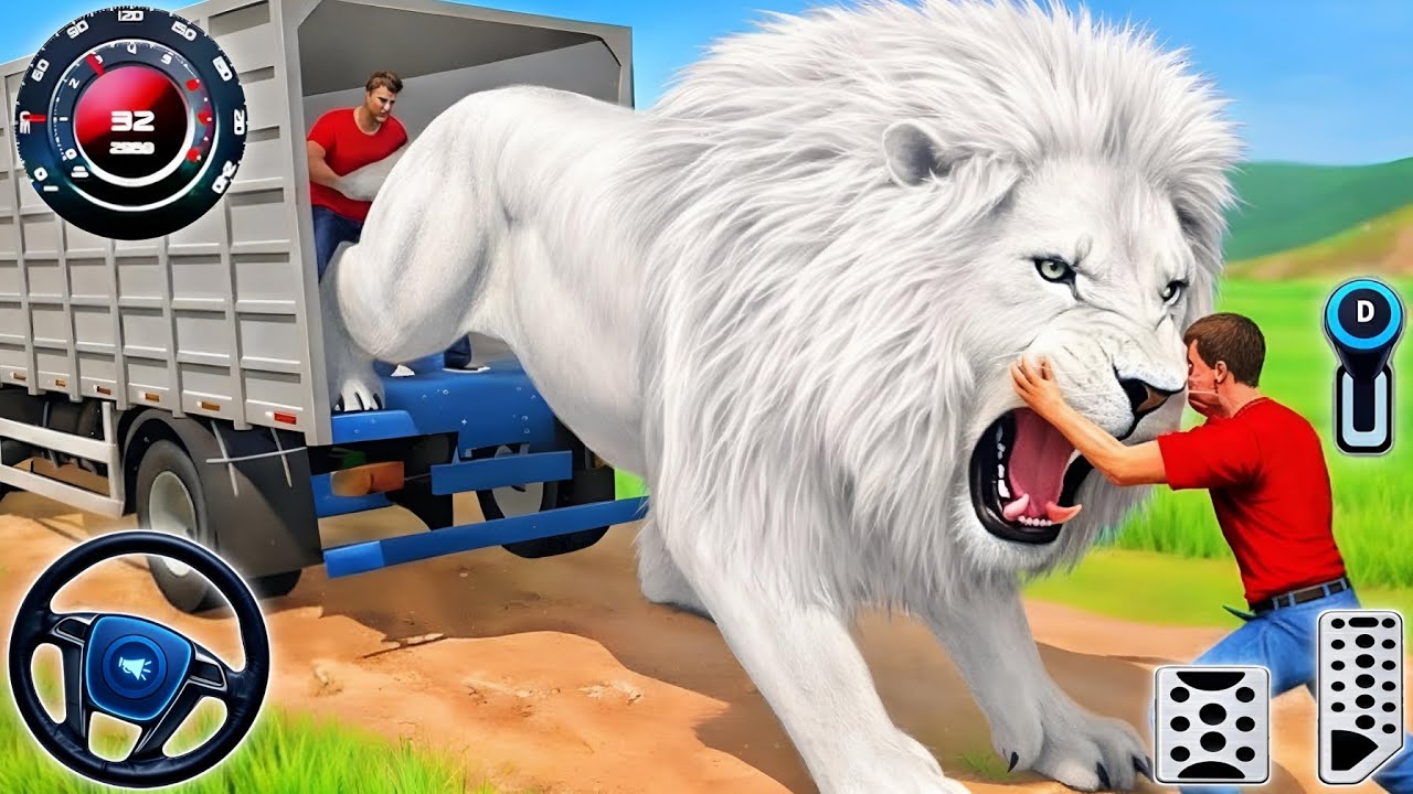 Animal Cargo Truck Driving Game 3D - Animal Transport Cargo Truck Simulator 2025 - Andriod Gameplay
