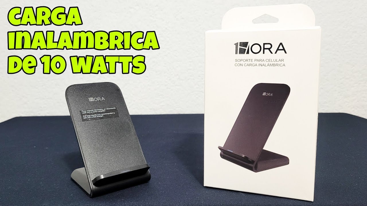 Cargador inalámbrico para celular de Carga Rápida 10 watts