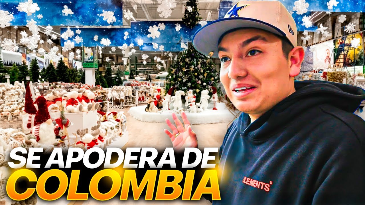 LA NAVIDAD se APODERA de COLOMBIA | 4 Meses antes de Diciembre