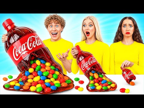 Big, Medium and Small Plate Challenge | Cool Food Ideas by Multi DO Challenge