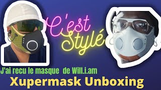 xupermask unboxing, the mask of the future by Will.i.am