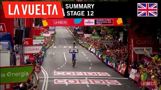 Summary - Stage 12 | La Vuelta 19