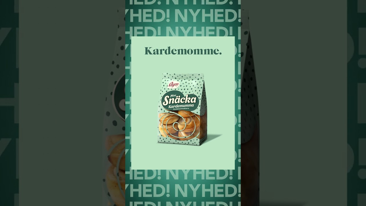 Mini Snäcka kardemumma fra Pågen.