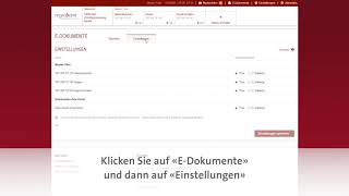 E-Dokumente Im E-Banking