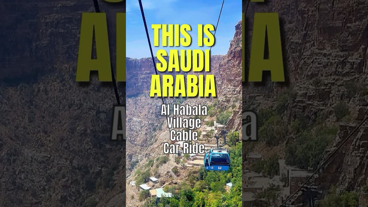 Al Habala Cable Car, Saudi Arabia | The Ride Down