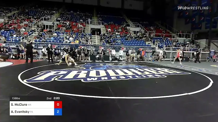 138 Lbs Round Of 64 - Smokey McClure, Washington V...