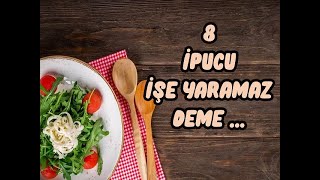 Mutfakta Yemek Yaparken İşi̇ni̇zi̇ Kolaylaştiracak 8 İpucu