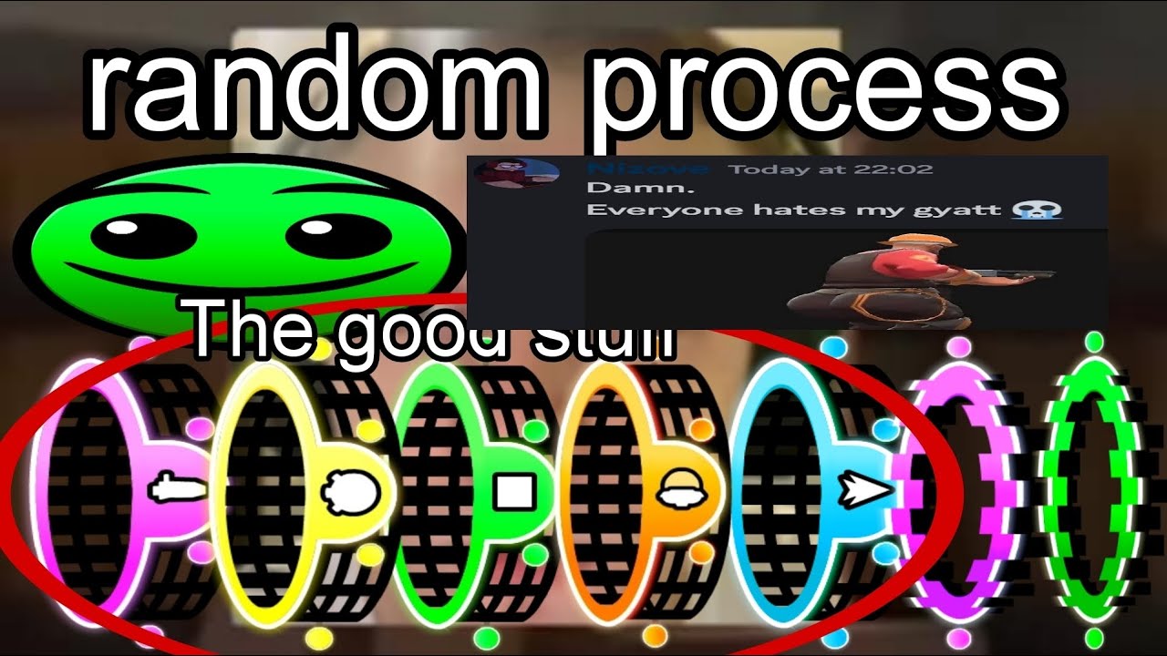 Trying To Beat RANDOM PROCESSING! 73%x3 | Playing GD AND ROBLOX - YouTube