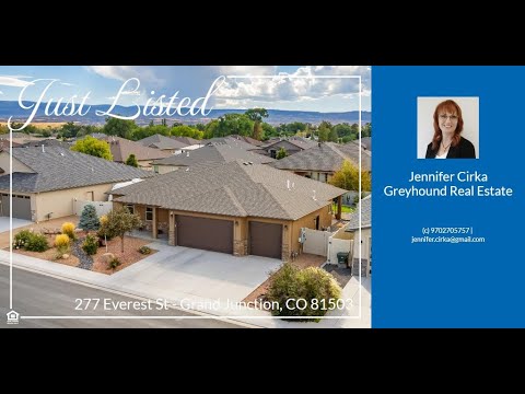 277 Everest St, Grand Junction, CO home video tour