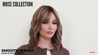 Smooth Wavez Wig in Snowy Umber R from the Muse Collection screenshot 5