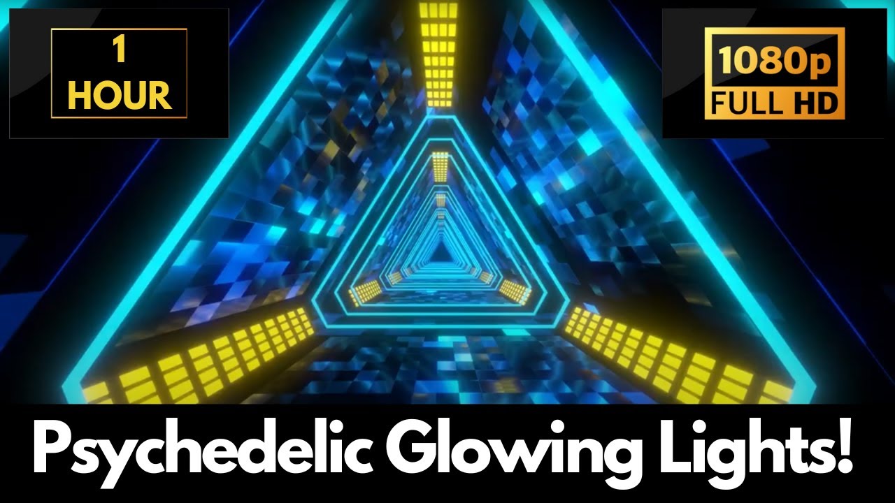 Neon Disco Extravaganza: 1-Hour Tunnel Party Screensaver & LIVE Wallpaper & Screensaver!