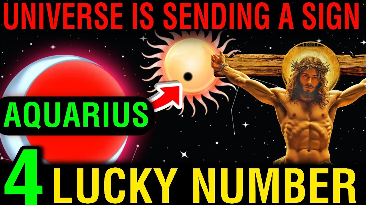 ♒️AQUARIUS! These 4 Lucky Numbers Will Make You a MILLIONAIRE in 2025! 💰🎟