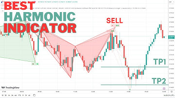 Best Harmonic Patterns Indicator with TP and Stop Loss | Tested 100 Trades Forex Trading
