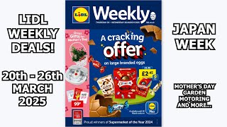 Lidl Weekly Deals 20th - 26th March 2025 Japan Week