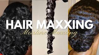 GROW THE LONGEST HAIR OF YOUR LIFE! HAIR MAXXING EP. 3 - MOISTURE MAXXING
