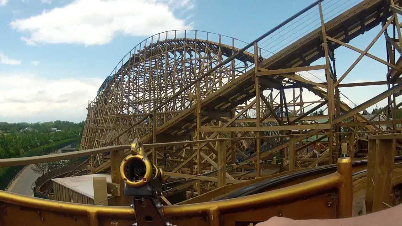Europa Park Wodan Front Row 1080p25 Fisheye Gopro Youtube