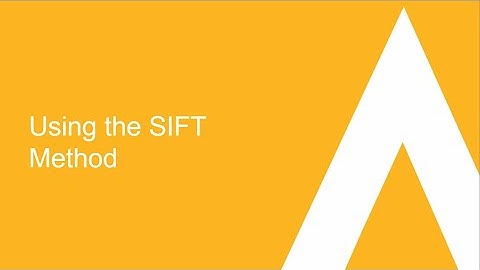 How to Evaluate Sources Using the SIFT Method