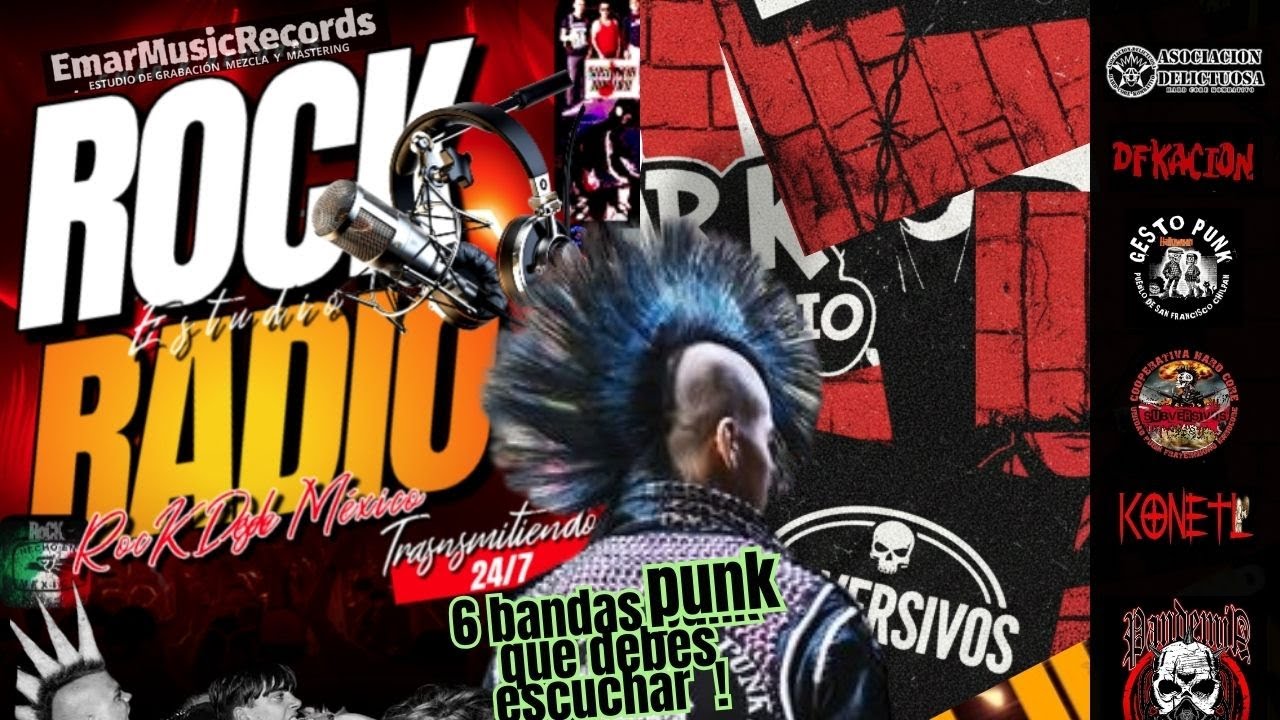 🎧6 Bandas de Punk que debes oír: Especial Emar K Rock