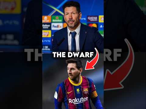The Strange Nickname Simeone Used To Face Messi 