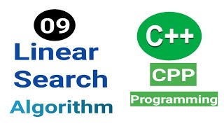 Linear Search in c c++ | Linear Search Algorithm in c c++